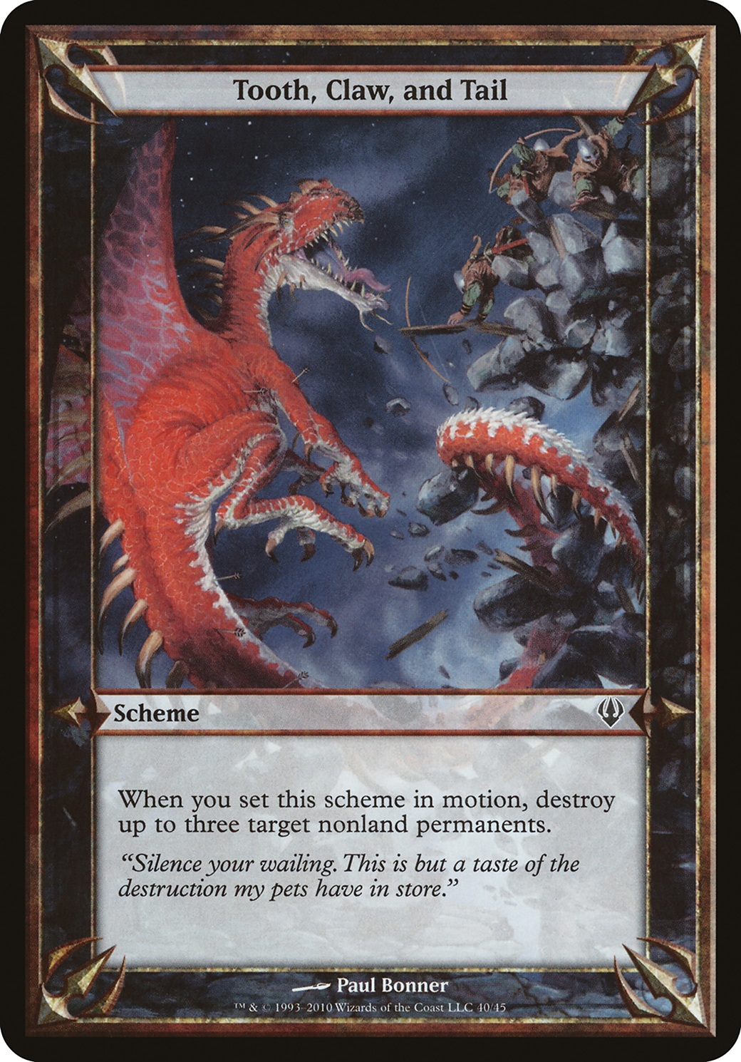 Tooth, Claw, and Tail Card Image