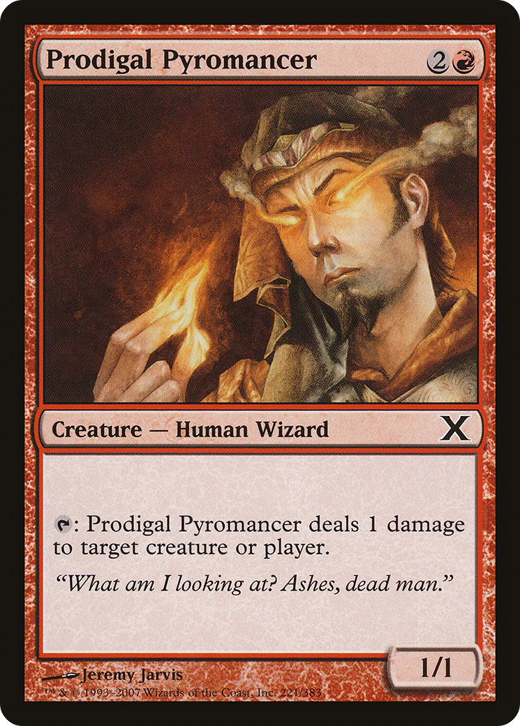 Prodigal Pyromancer Card Image