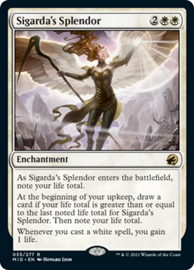 Sigarda's Splendor Card Image