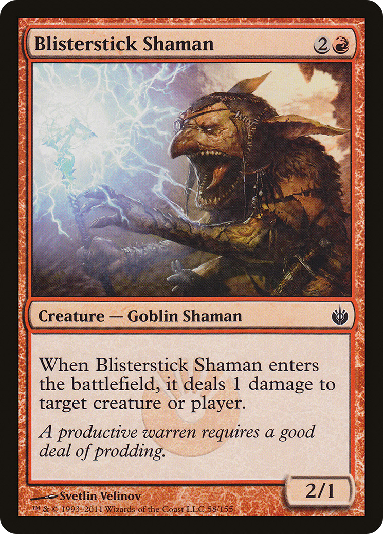 Blisterstick Shaman Card Image