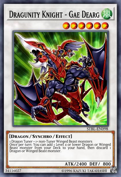 Dragunity Knight - Gae Dearg Card Image