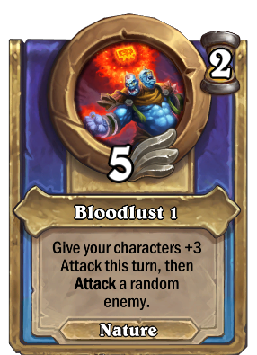 Bloodlust {0} Card Image