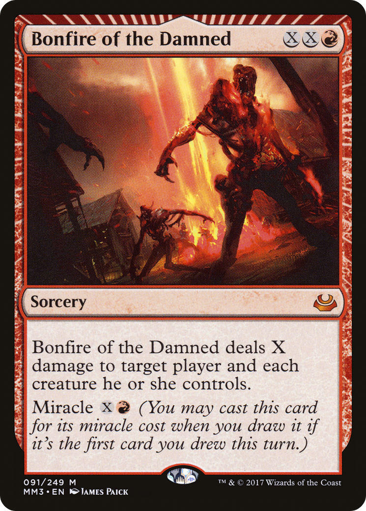 Bonfire of the Damned Card Image