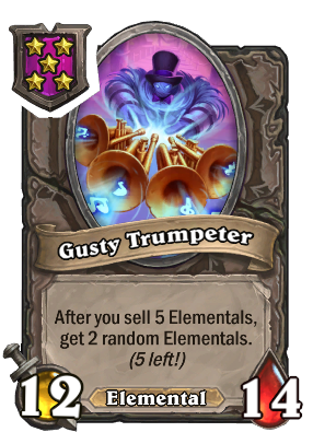 Gusty Trumpeter Card Image