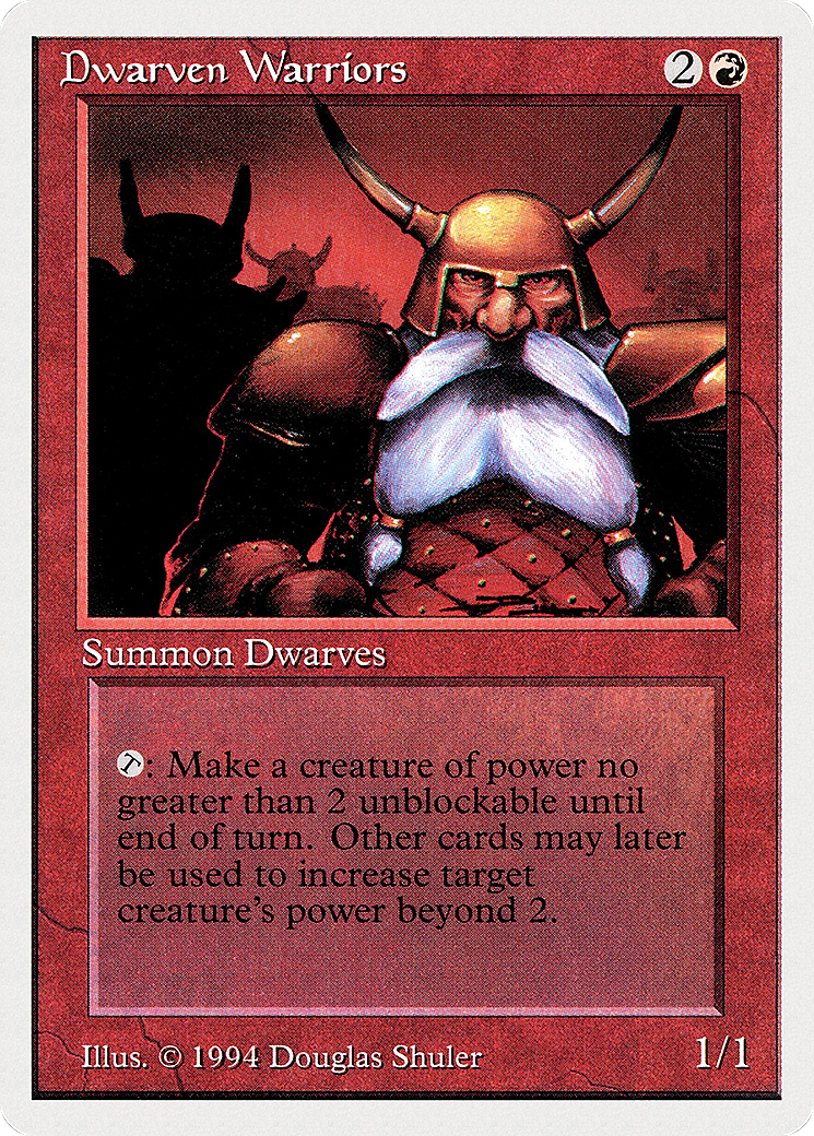 Dwarven Warriors Card Image