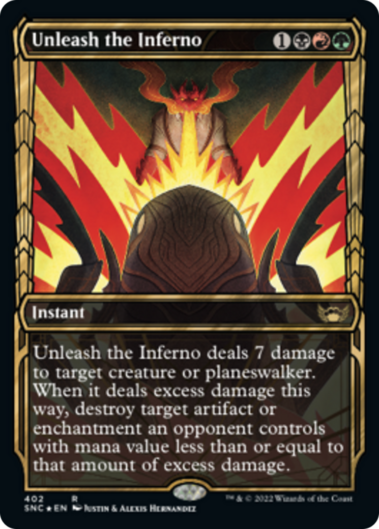 Unleash the Inferno Card Image