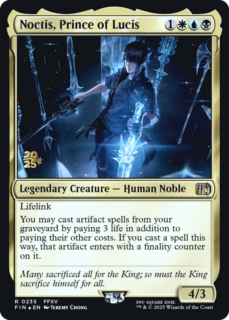 Noctis, Prince of Lucis Card Image