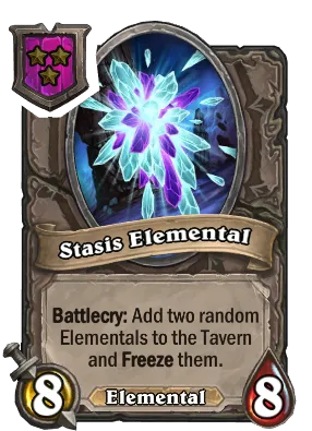 Stasis Elemental Card Image