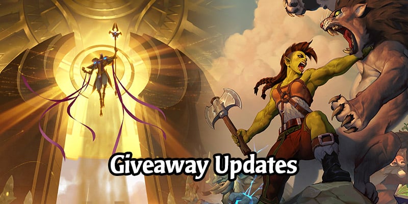 An Update on Our Runeterra & Hearthstone Giveaways