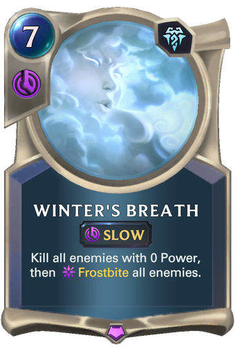 Winter's Breath Card Image