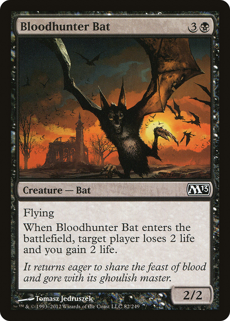 Bloodhunter Bat Card Image