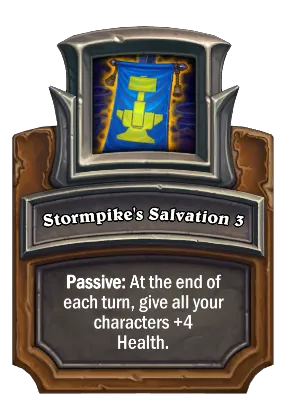 Stormpike's Salvation 3 Card Image