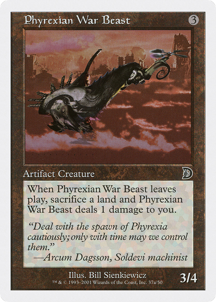 Phyrexian War Beast Card Image