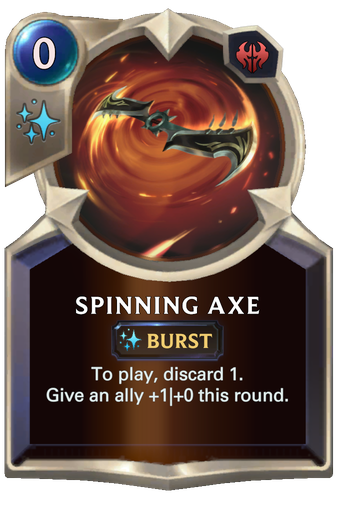 Spinning Axe Card Image
