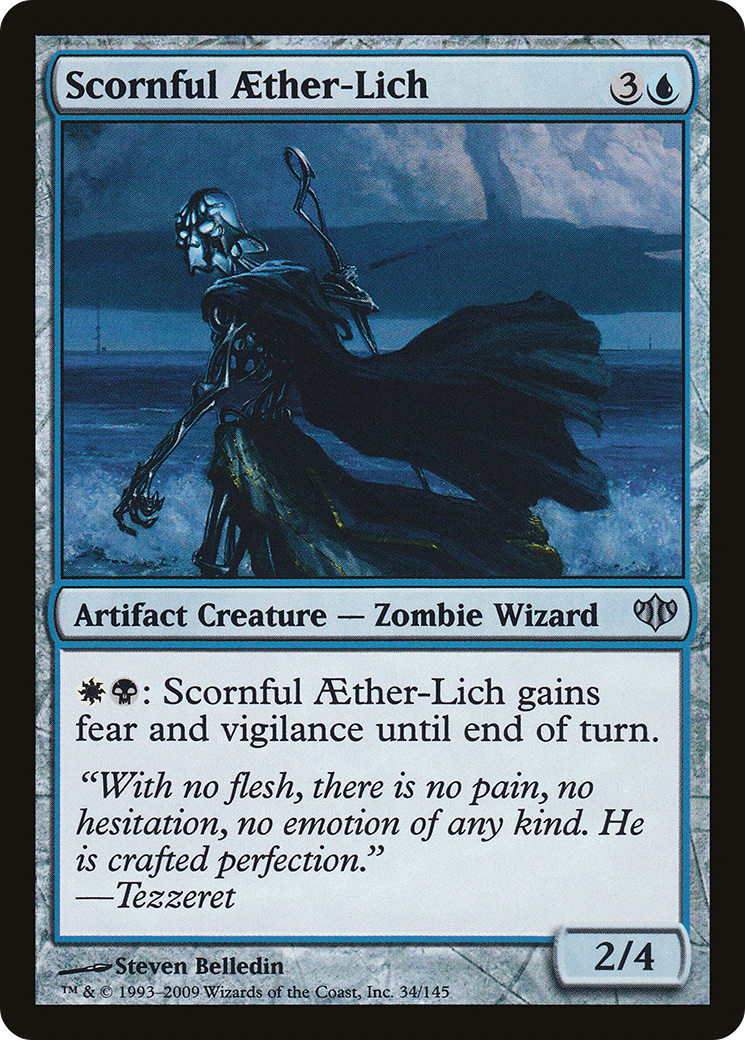 Scornful Aether-Lich Card Image