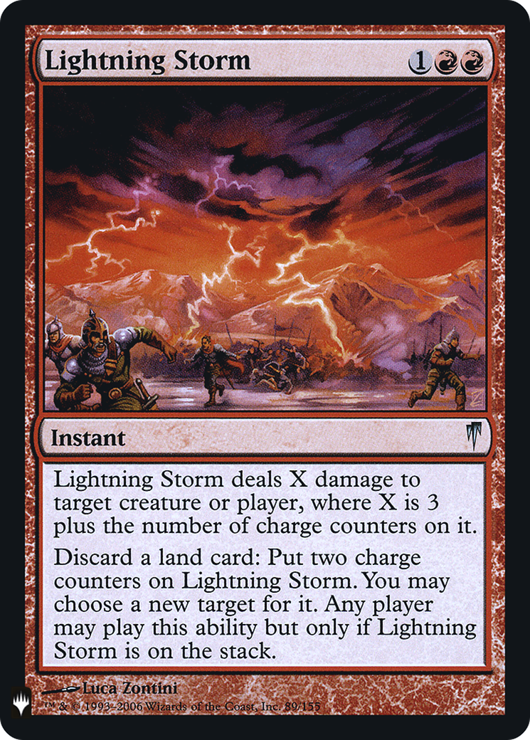 Lightning Storm Card Image