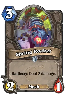 Spring Rocket Card Image