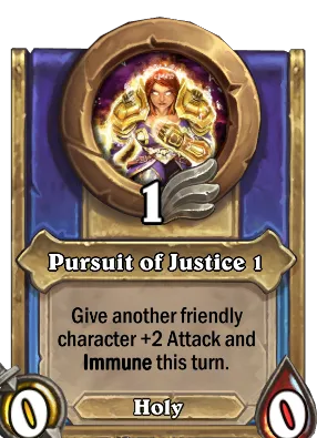 Pursuit of Justice 1 Card Image