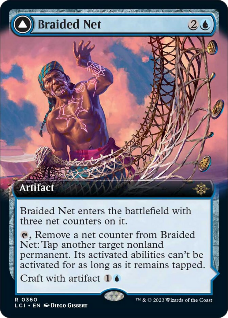 Braided Net // Braided Quipu Card Image