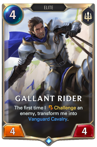 Gallant Rider Card Image