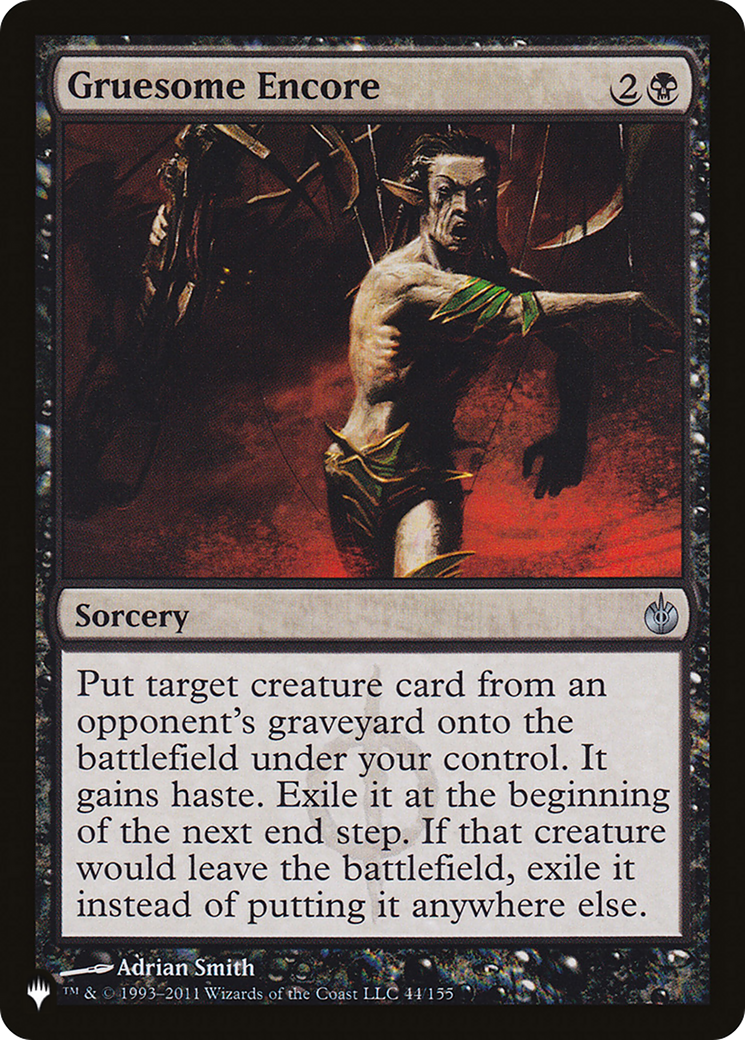 Gruesome Encore Card Image
