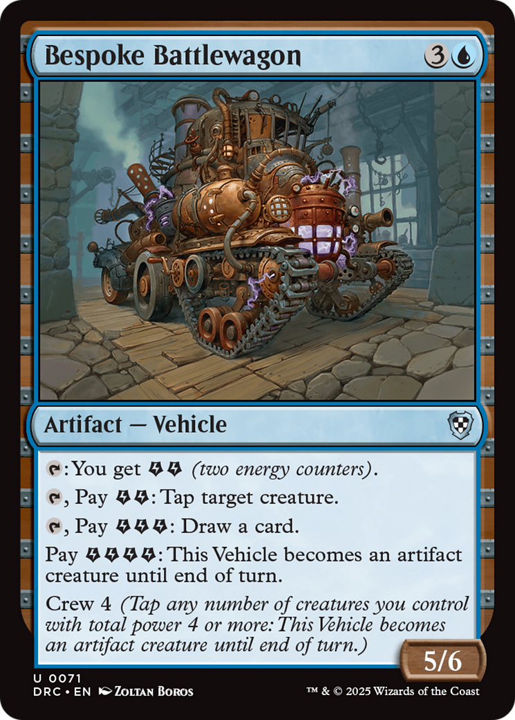 Bespoke Battlewagon Card Image