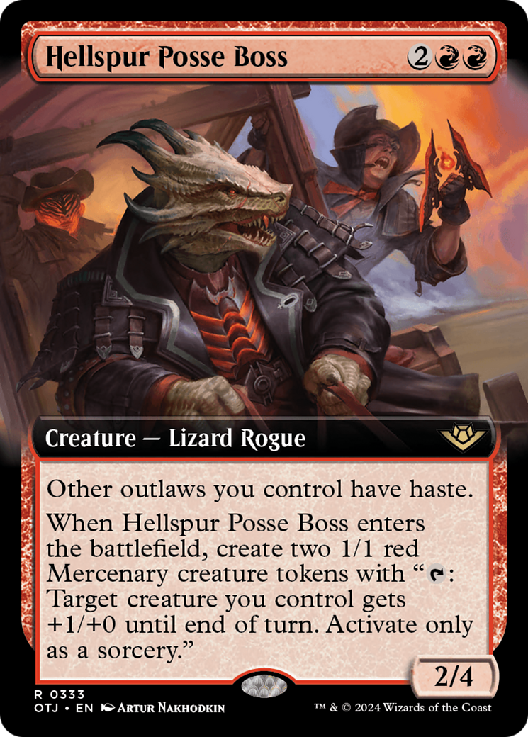 Hellspur Posse Boss Card Image