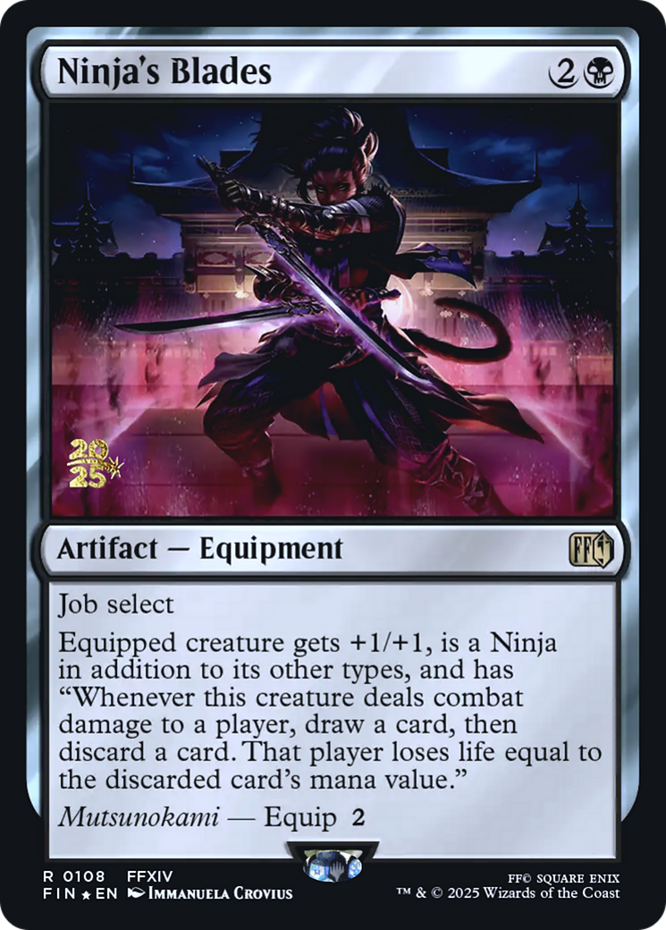 Ninja's Blades Card Image