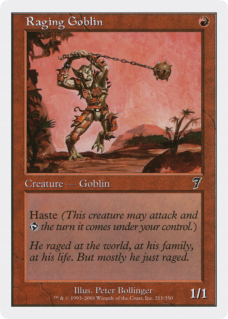 Raging Goblin Card Image