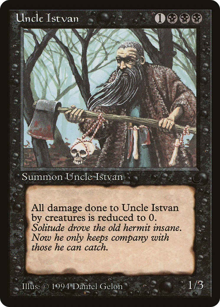 Uncle Istvan Card Image
