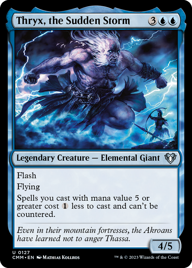 Thryx, the Sudden Storm Card Image