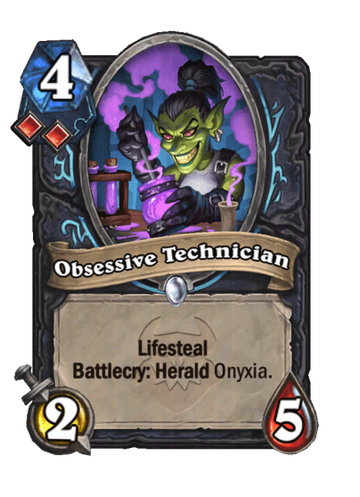Obsessive Technician Card Image