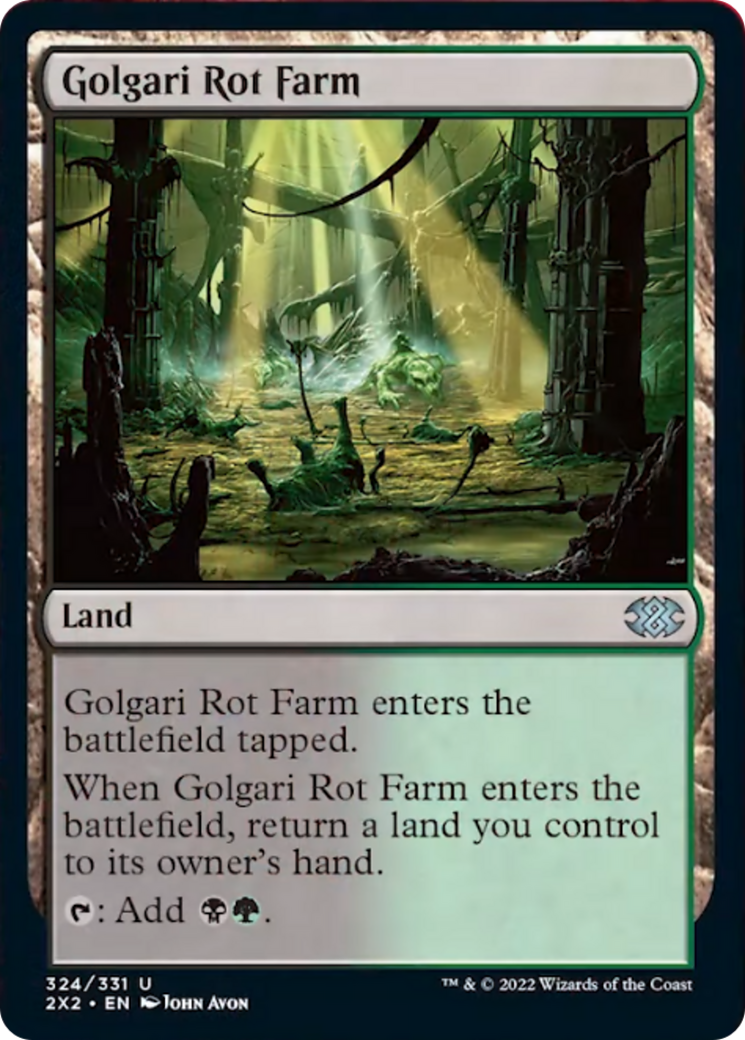 Golgari Rot Farm Card Image