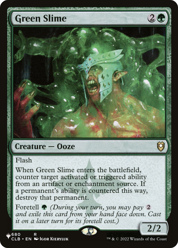 Green Slime Card Image