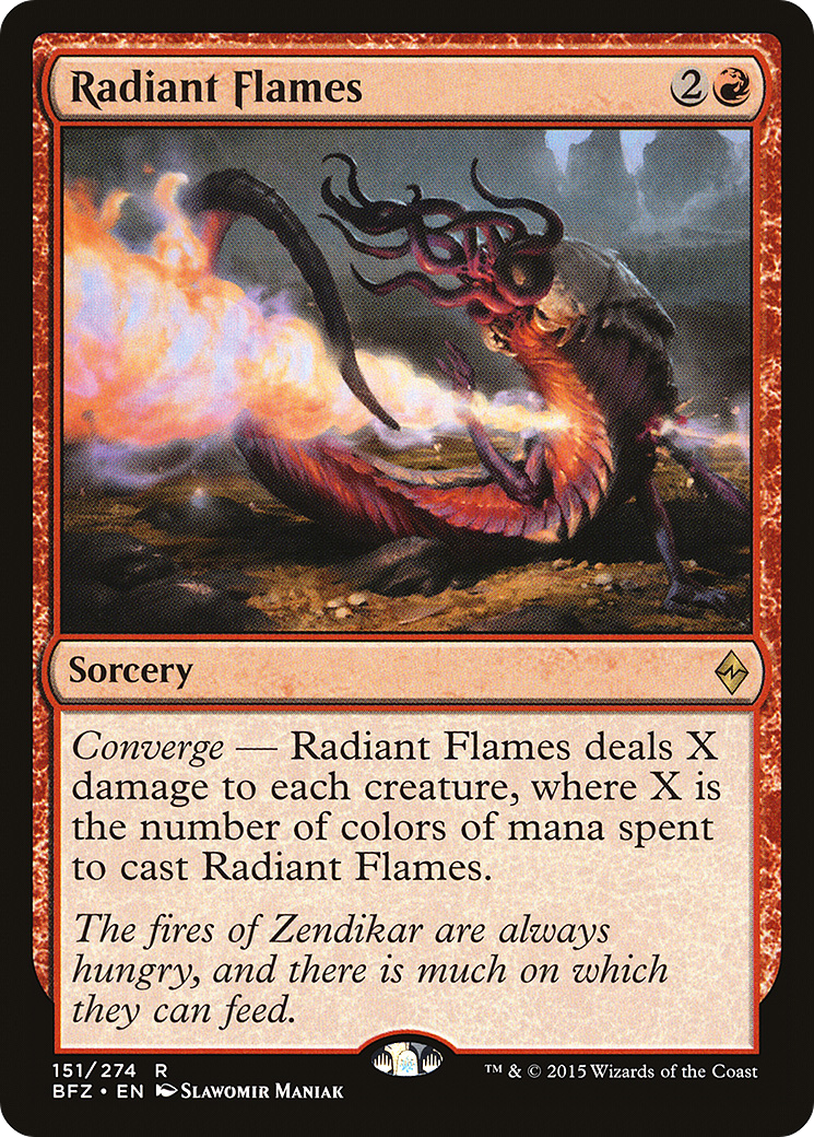 Radiant Flames Card Image