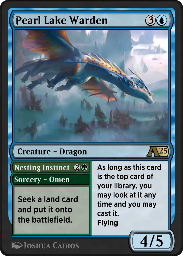 Pearl Lake Warden // Nesting Instinct Card Image