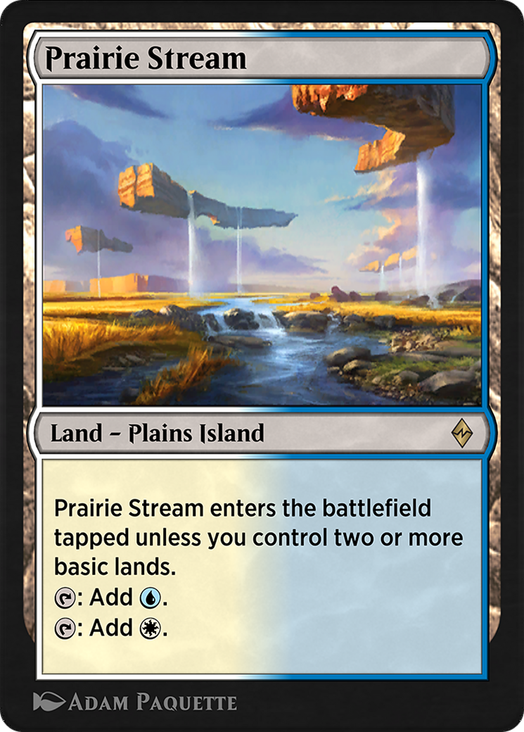 Prairie Stream Card Image