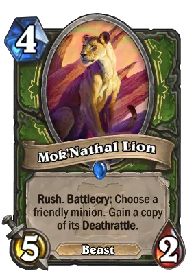 Mok'Nathal Lion Card Image