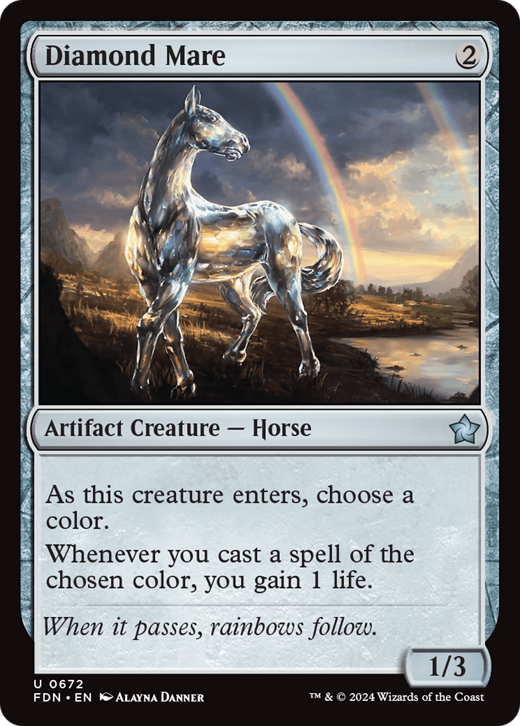 Diamond Mare Card Image