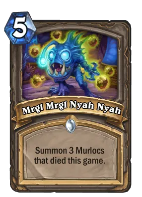 Mrgl Mrgl Nyah Nyah Card Image