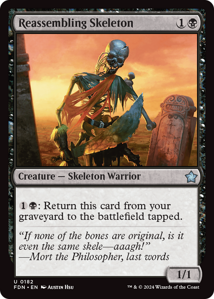 Reassembling Skeleton Card Image