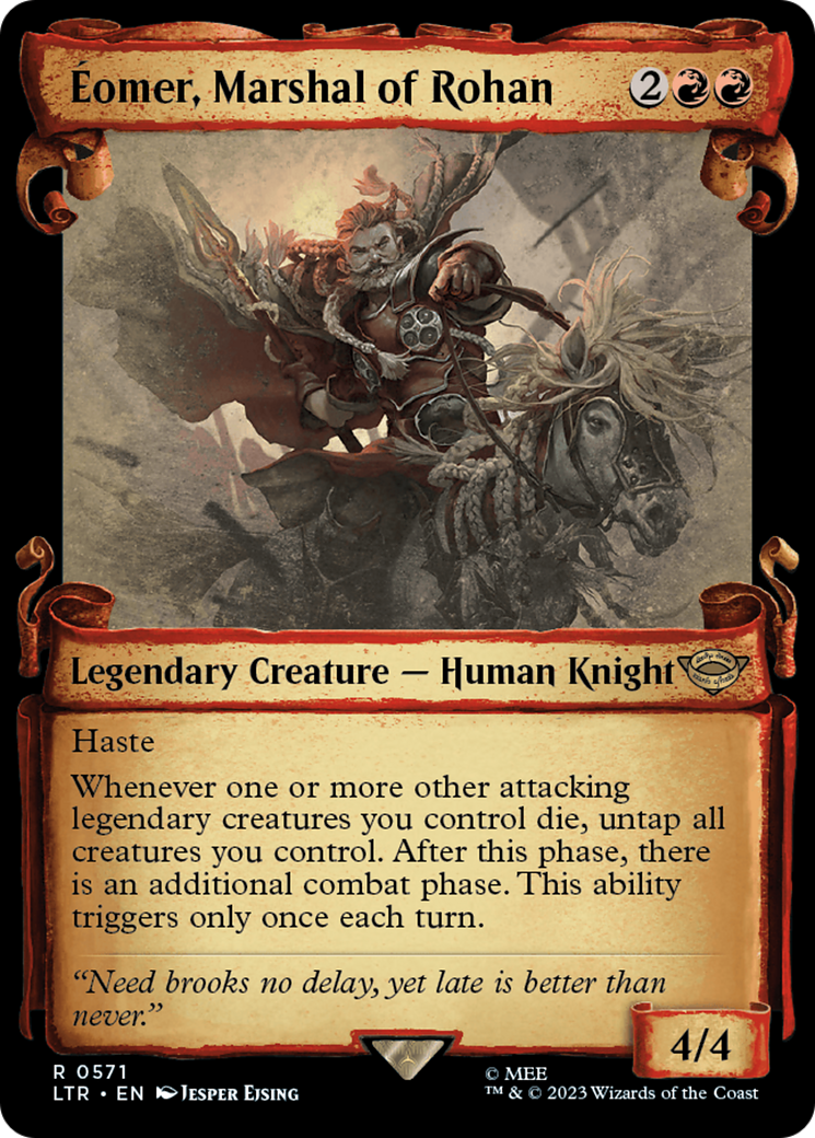 Éomer, Marshal of Rohan Card Image