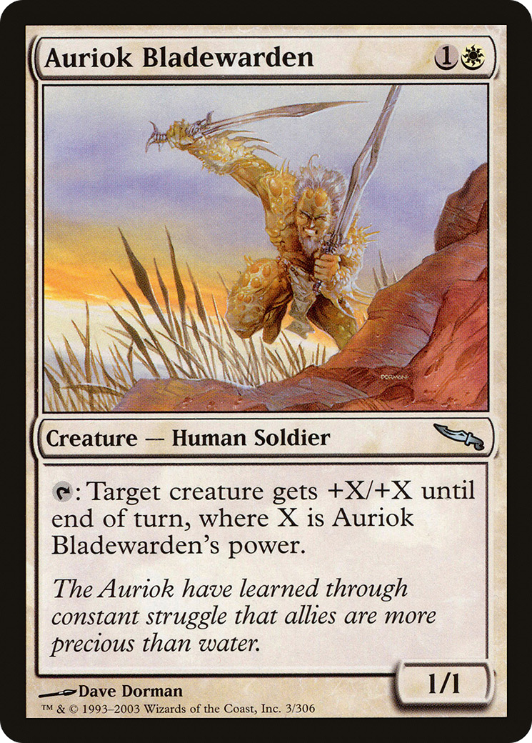 Auriok Bladewarden Card Image