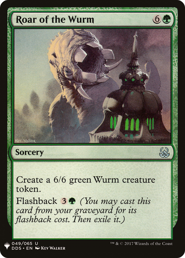 Roar of the Wurm Card Image