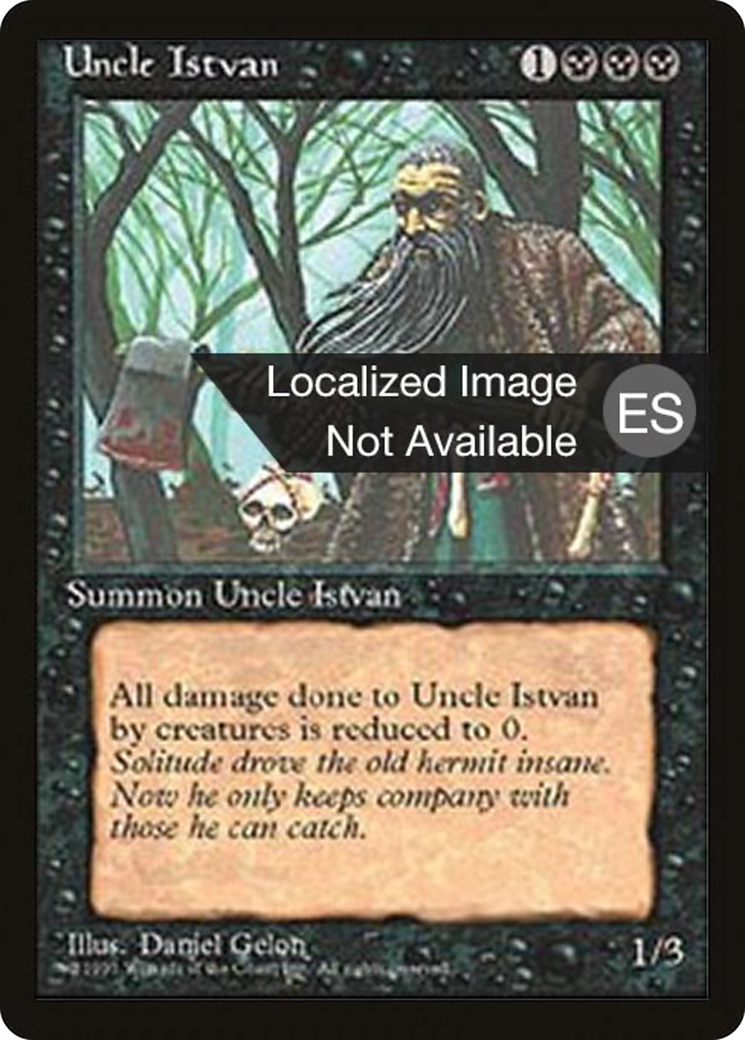 Uncle Istvan Card Image