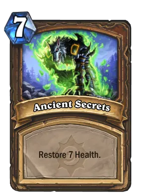 Ancient Secrets Card Image