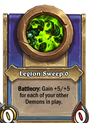 Legion Sweep {0} Card Image