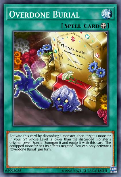 Overdone Burial Card Image