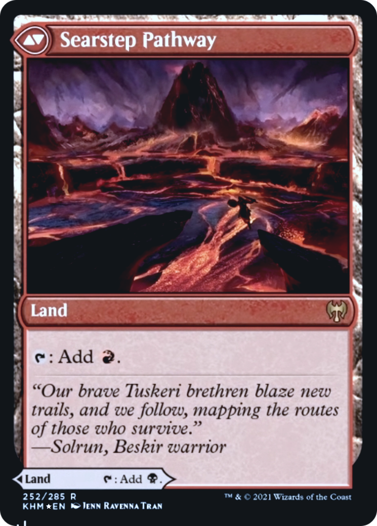 Blightstep Pathway // Searstep Pathway Card Image