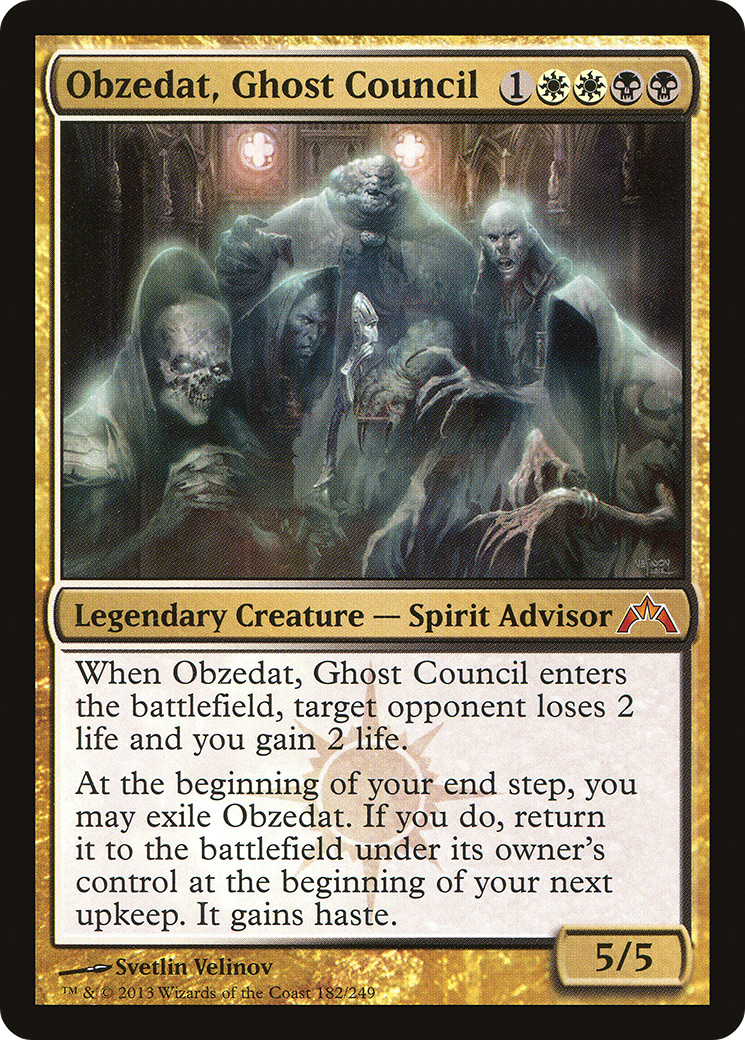 Obzedat, Ghost Council Card Image